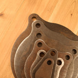 2" 3" 4" 6" 8" 10" 12" Gong Set 1/2" AR500