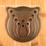 2" 3" 4" 6" 8" 10" 12" Gong Set 1/2" AR500