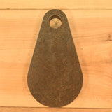 3" Teardrop 1/2" AR500