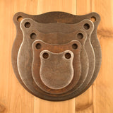 4" 6" 8" 10" 12" Gong Set 1/2" AR500