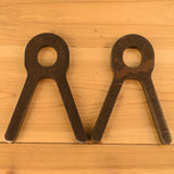 1/2" AR500 Pipe Stand Holders