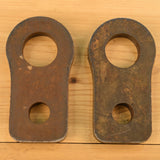 1/2" AR500 Target Holders For Pipe Stand