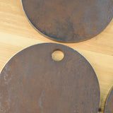 8" Circle 3/8" AR500 Set of 4