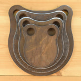 3" 4" 5" 6" Gong Set 3/8" AR500 Set of FOUR