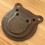 4" 6" 8" Gong Set 3/8" AR500