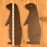 4”x11” Prairie Dog 1/2" AR500 Set of TWO