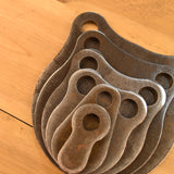 Know Your Limits 1"-6" Gong Set 1/4" AR500