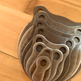 Know Your Limits 1"-8" Gong Set 1/4" AR500