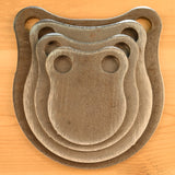 3"-6" Gong Set 1/4" AR500