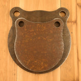 6" 8" Gong Set 1/2" AR500