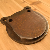 6" 8" Gong Set 1/2" AR500