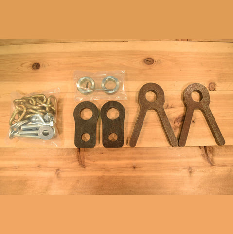 1/2" AR500 Pipe Stand Holder Kit with Chain