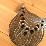 Know Your Limits 1"-8" Gong Set 1/2" AR500