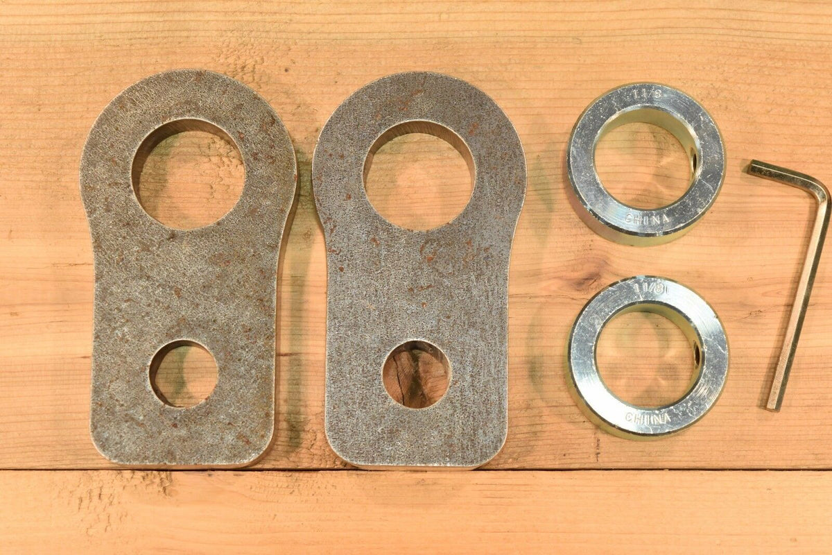 1/2" AR500 Target Holders With Shaft Collars Fits 3/4" Pipe hdsteeltargets