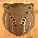 3"-12" Gong Set 1/2" AR500