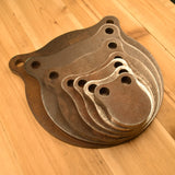 3"-12" Gong Set 1/2" AR500