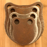 3" 4" 5" 6" Gong Set 1/2" AR500