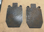 Blemish Discounted 1/2" AR500 7"x12" IDPA Body Set Of TWO