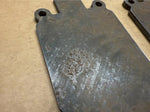 Blemish Discounted 1/2" AR500 7"x12" IDPA Body Set Of TWO