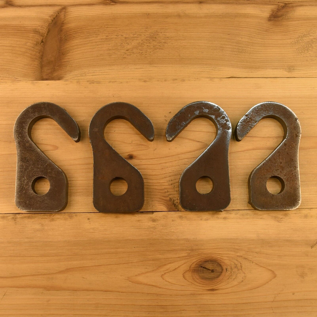 HDSteelTargets 3/8″ AR500 Steel Shooting Target Holder – Fits 3/4″ Pipe – Set Of 4 – USA Made