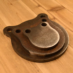 4" 6" 8" Gong Set 1/2" AR500